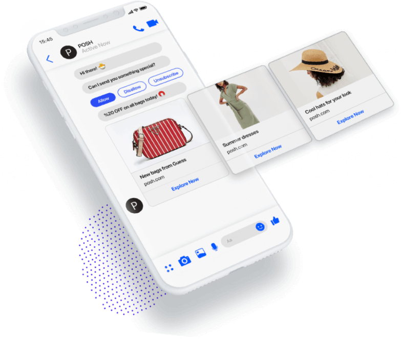 Using Facebook messenger notifications to optimize customer lifetime value