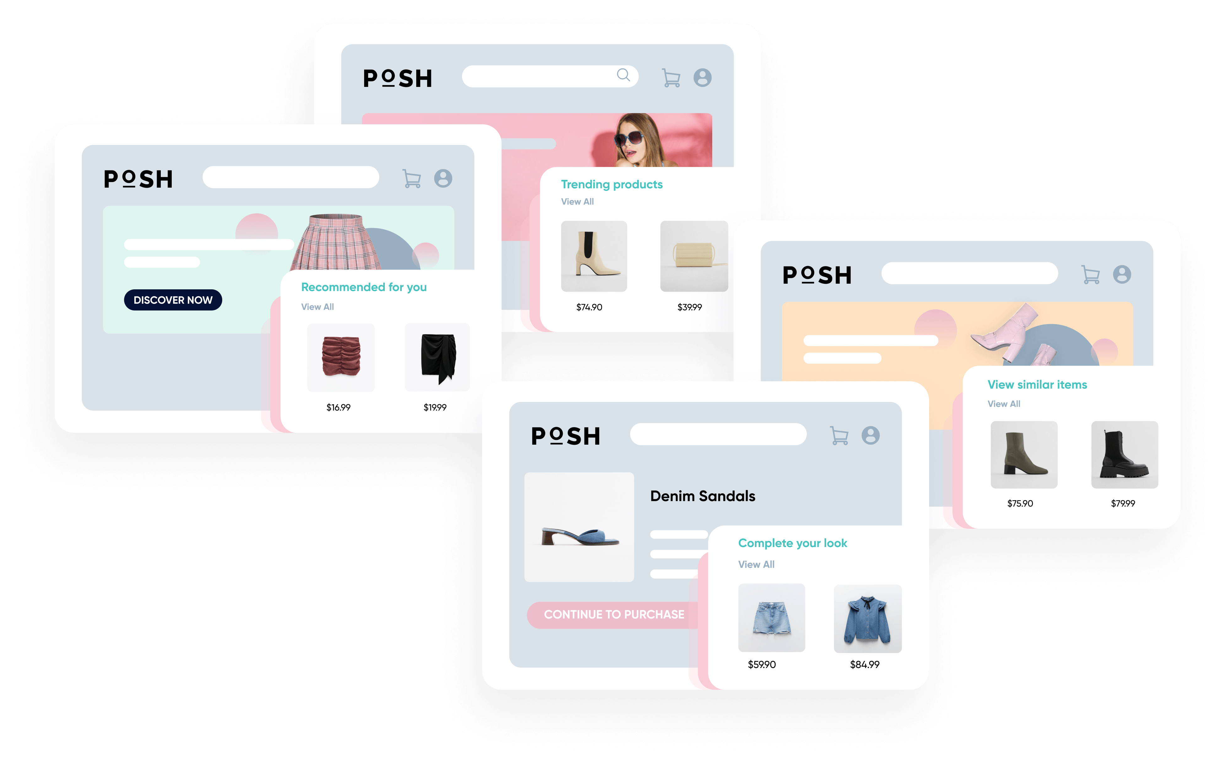 Recommendation engine to help your customers discover products easily and create a shorter path to purchase on your Shopify Store with Insider’s Shopify integration