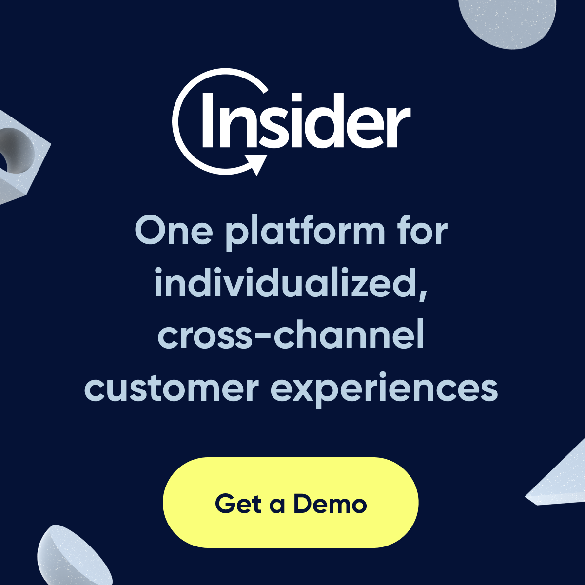 1 Leader in Individualized, Cross-Channel CX — Insider