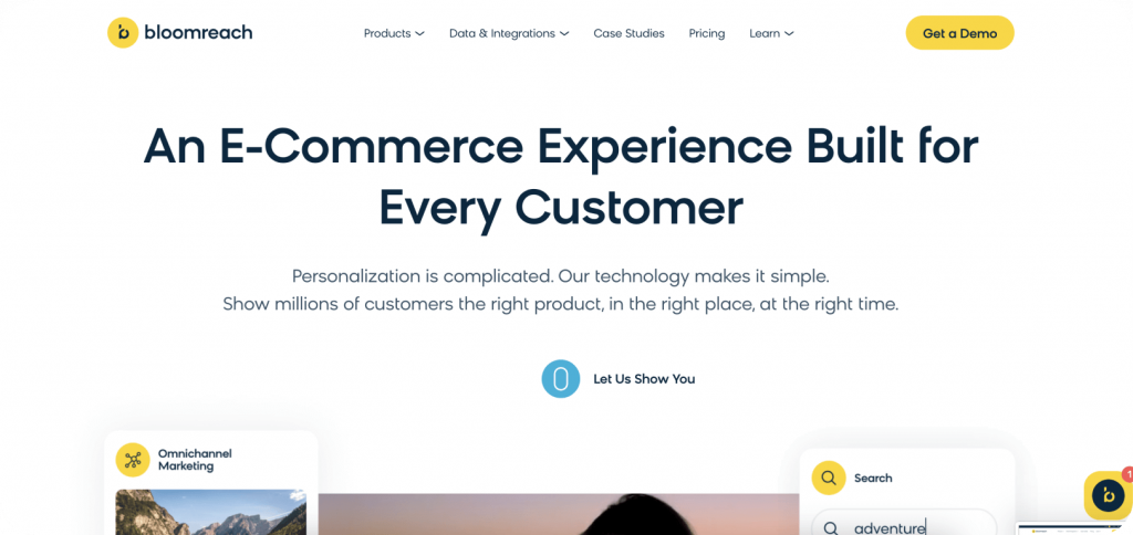 Bloomreach homepage