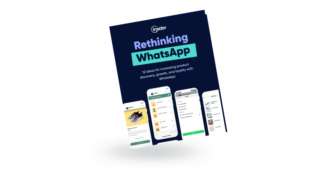 Rethinking WhatsApp ebook for an additional seven use cases to help make your WhatsApp marketing strategy a success.
