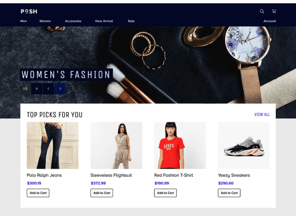 Insider website personalization top picks