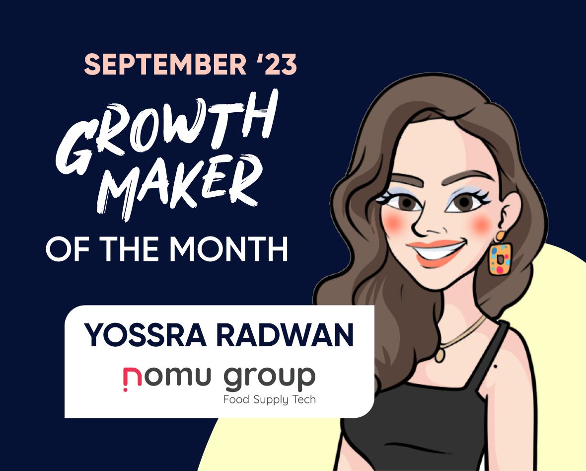 September 2023 Growth Maker of the Month: Yossra Radwan Featured Image