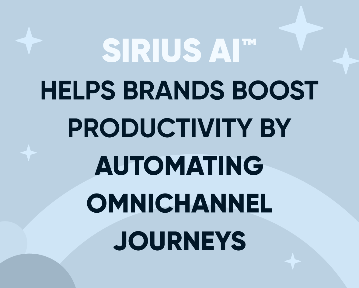 How Sirius AI™ helps brands boost productivity and profitability by automating omnichannel journeys on Architect Featured Image