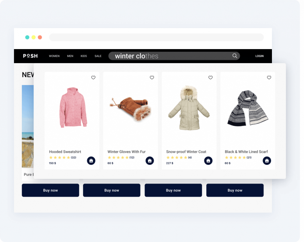 Insider's EUREKA — ecommerce site search enhancing search previews