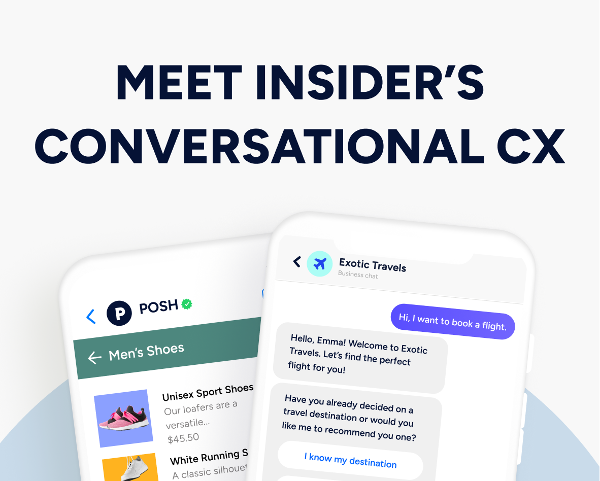 Meet Insider’s Conversational CX solution: Delight your audience across the customer journey with contextual two-way conversations Featured Image