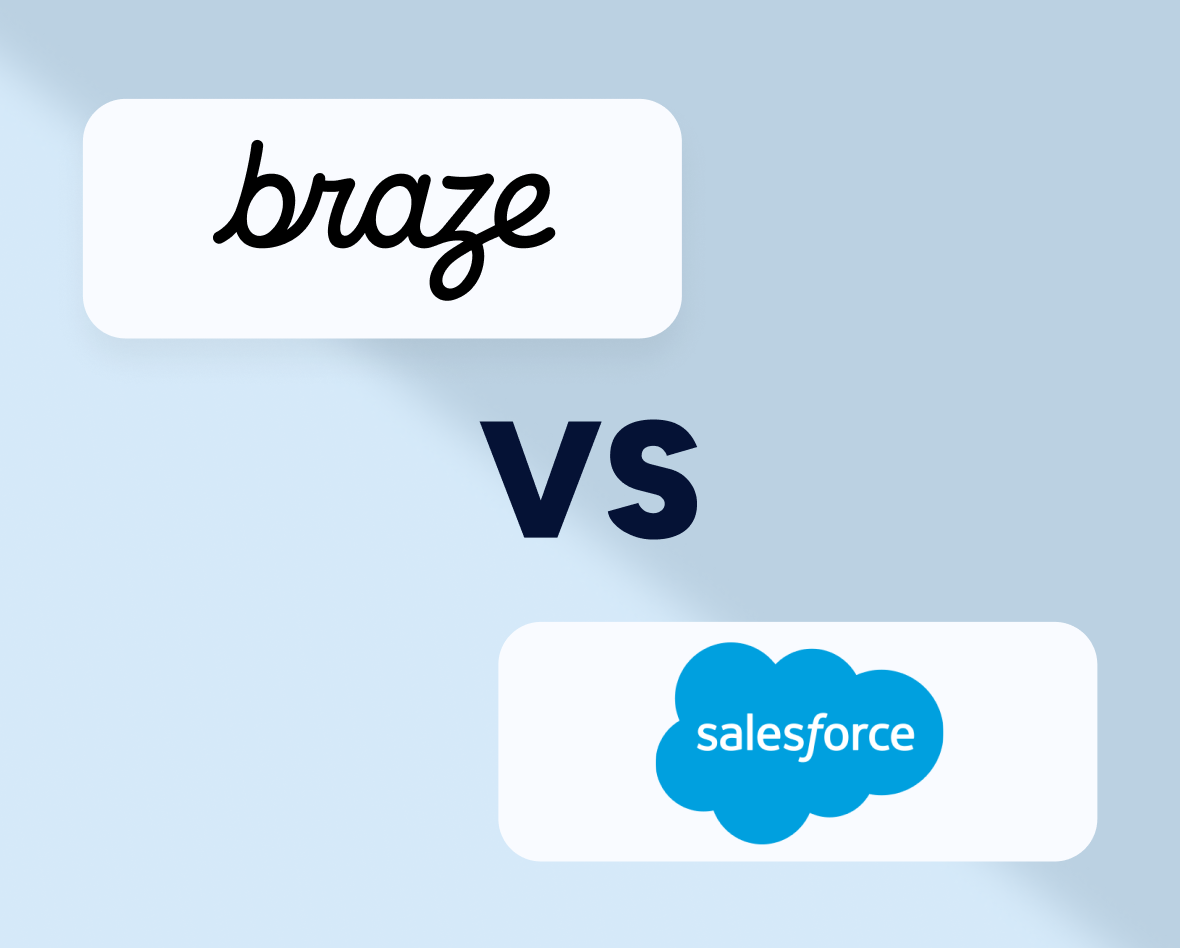 Braze vs Salesforce: Pros, cons & an alternative marketing platform Featured Image