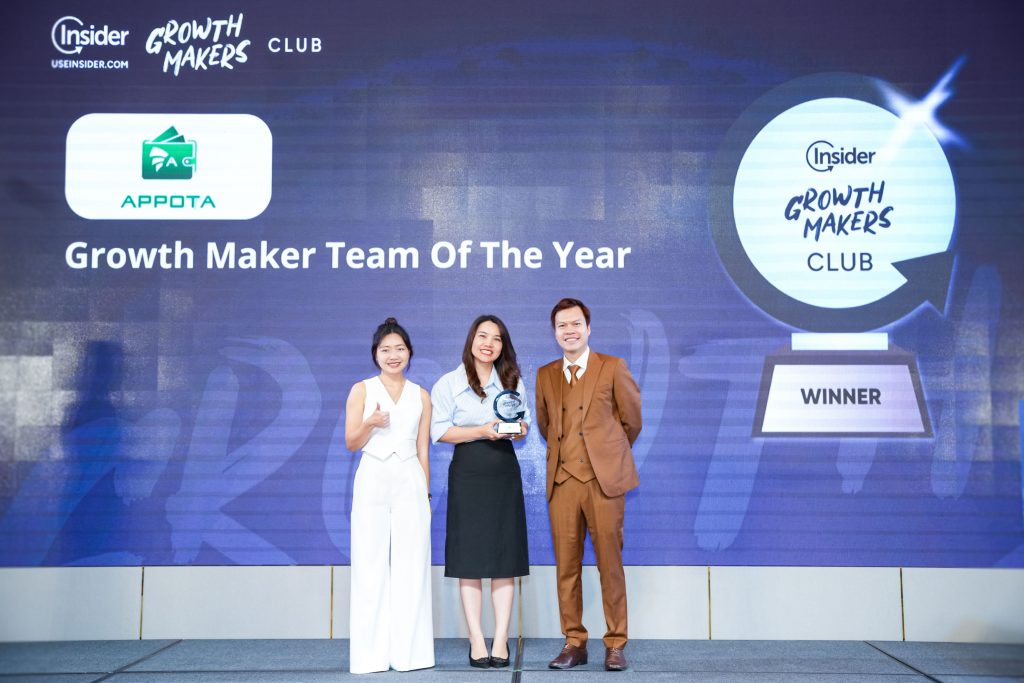 Growth Maker Team Of The Year - Ms. Yến Nguyễn, Regional Director of Business Development, AppotaPay